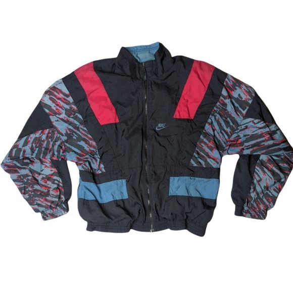 Vintage Nike tiger stripe blood windbreaker
